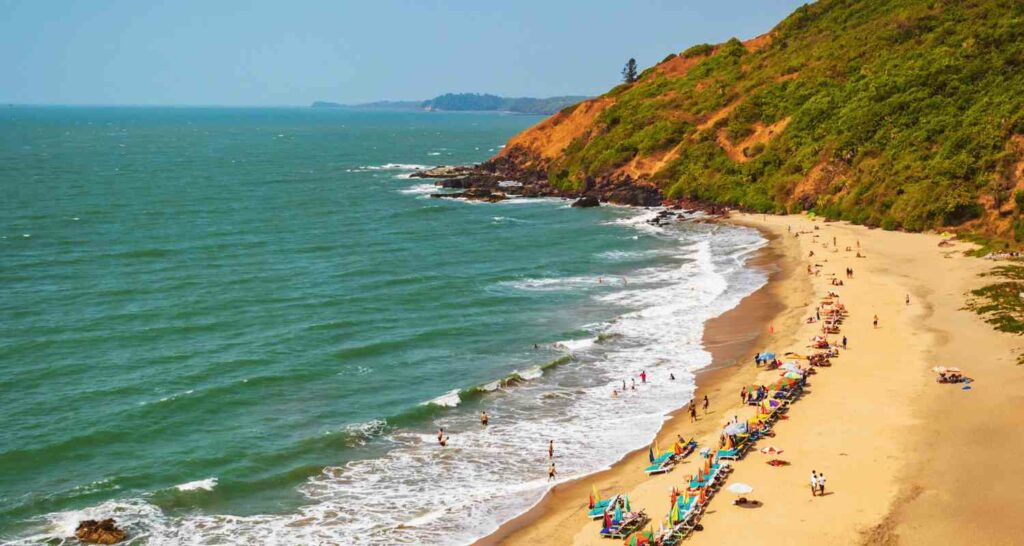 Arambol Beach in Goa