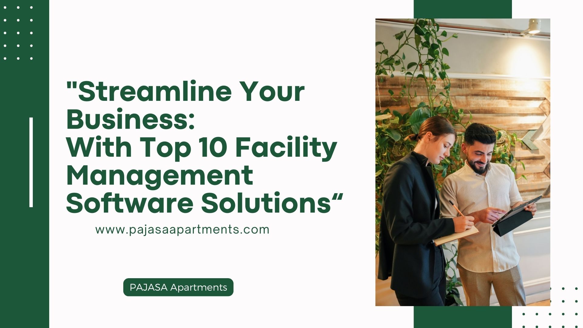 Top 10 Facility Management Software By PAJASA