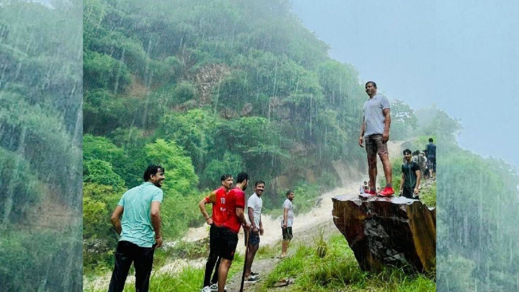 Ghamroj Natural Waterfall in Manesar by PAJASA