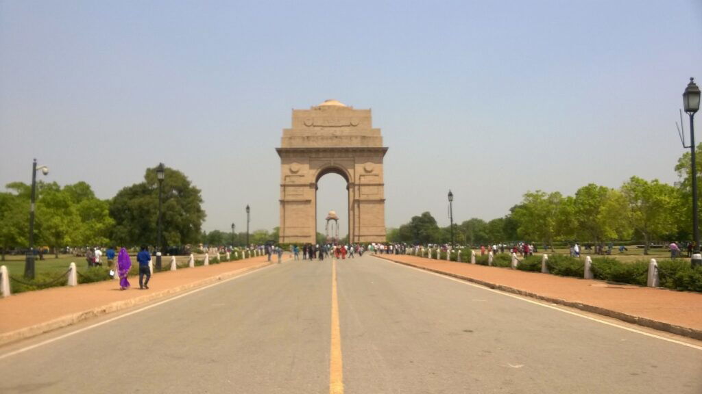 India Gate and Rajpath in Delhi by PAJASA