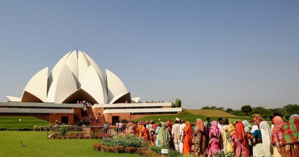 Lotus Temple in Delhi
