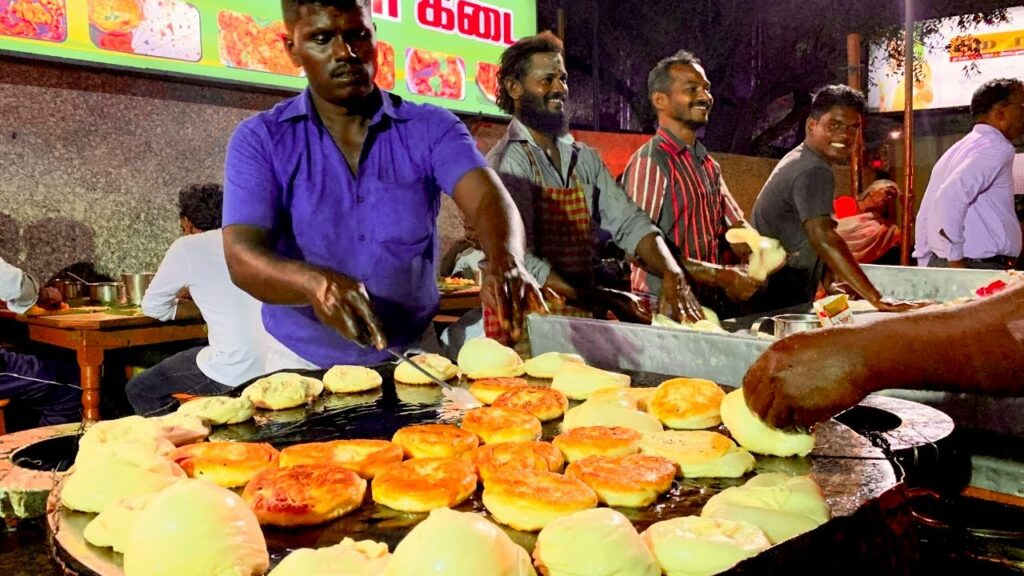 Local Cuisine and Nightlife at Madurai's Streets