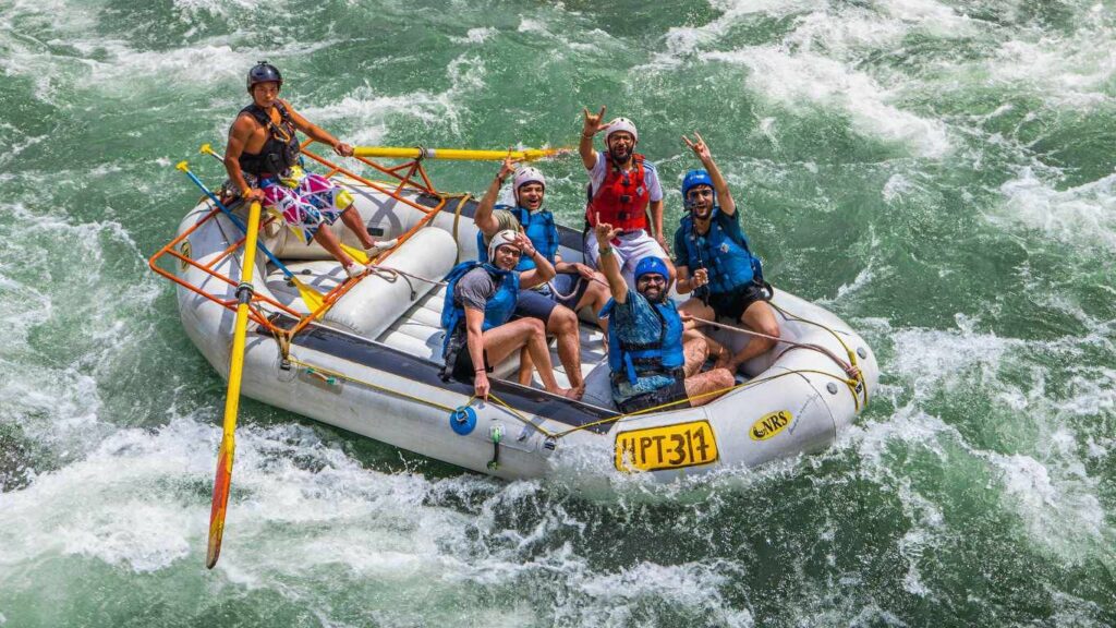 River Rafting in the Beas River in Manali