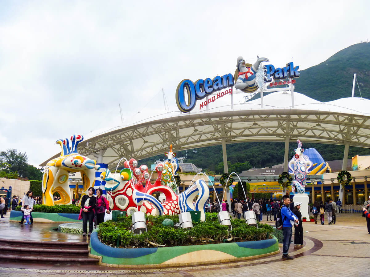 Ocean Park Hong Kong - Pajasa