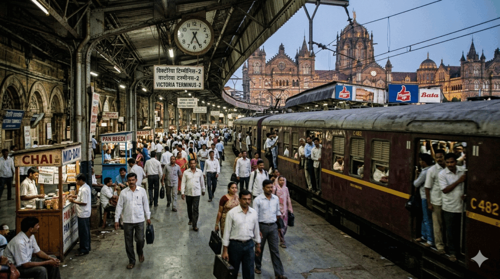 CSMT railway station by PAJASA