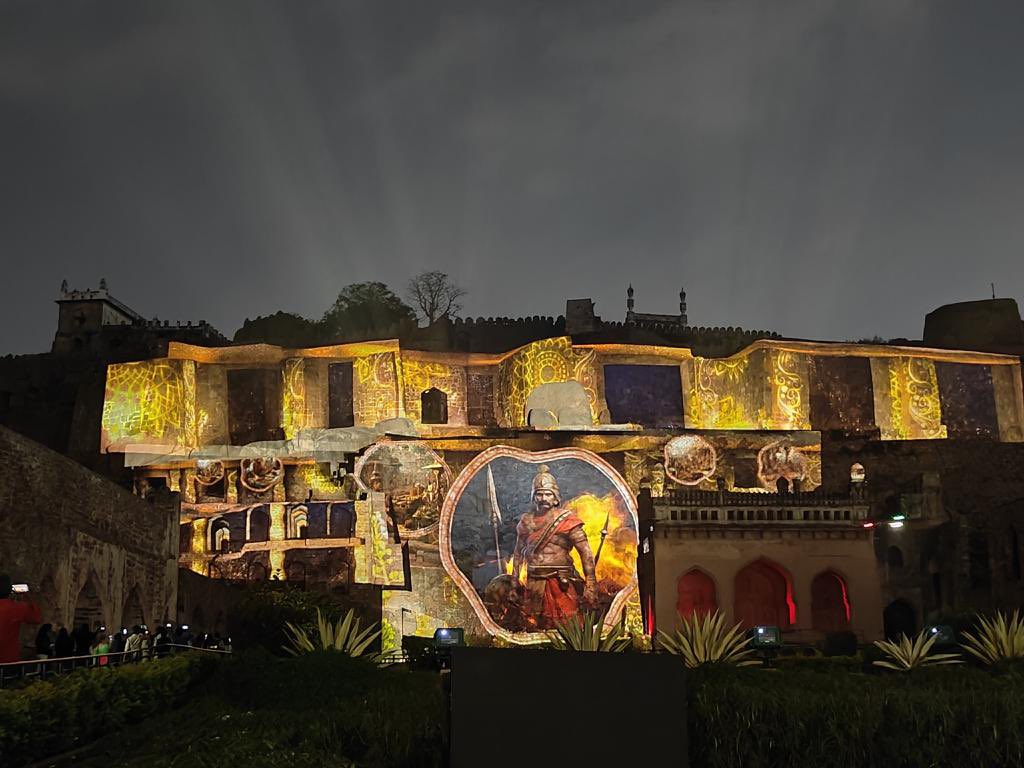 Light and Sound Show golacanda fort