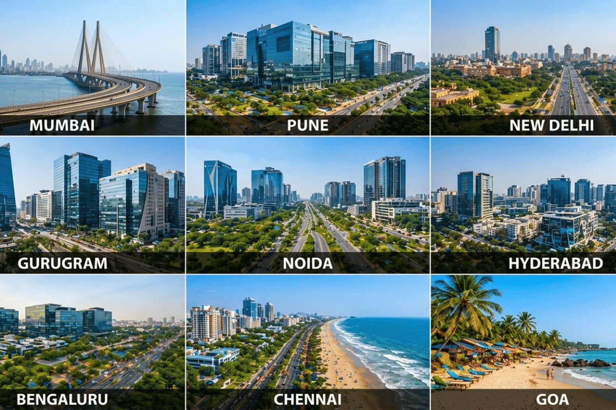 Top Locations for Serviced Apartments in India