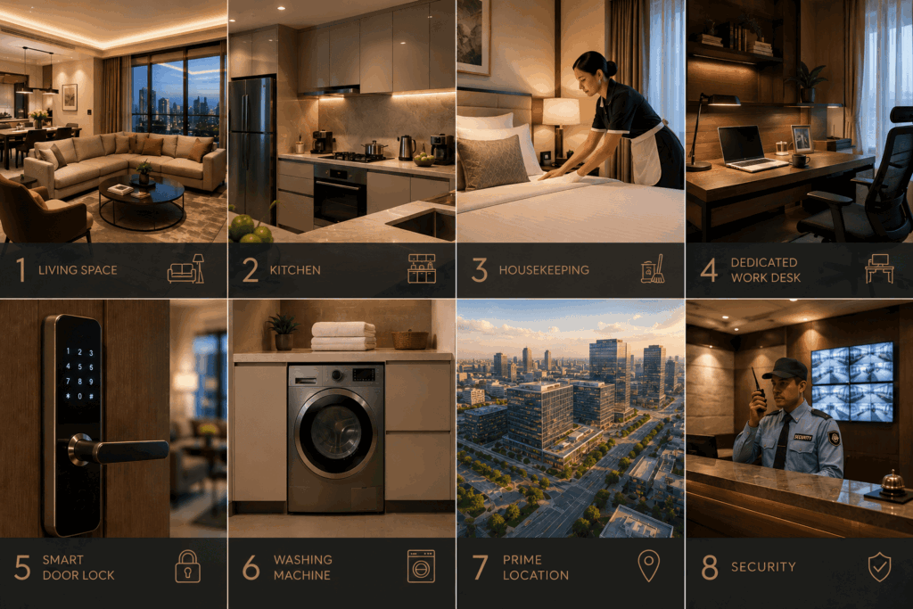 Benefits of Corporate Serviced Apartment by PAJASA
