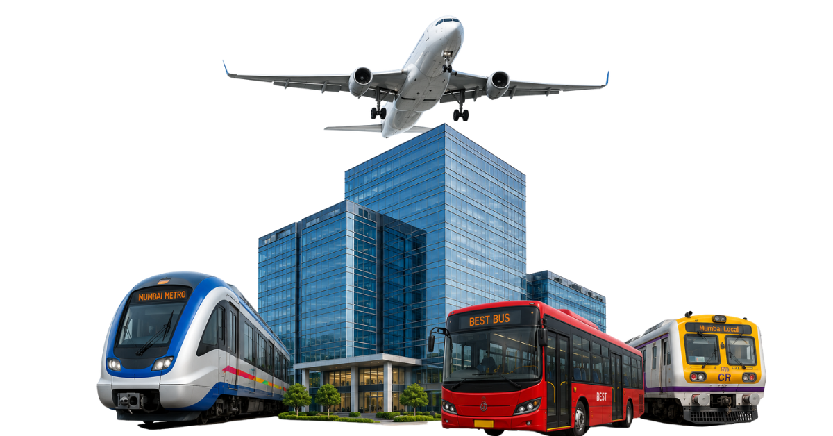 How to reach Hiranandani Business Park