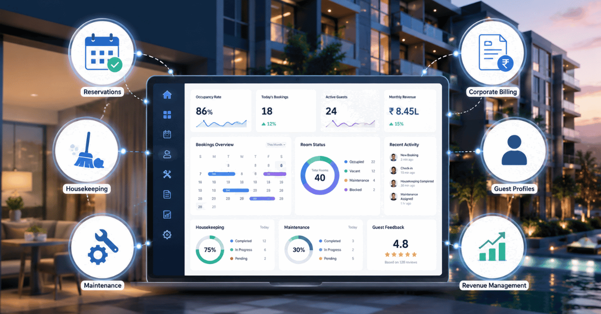 Key Roles of Property-Management Platforms in Corporate Serviced Apartments