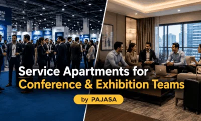 Service apartments for Conference and Exhibition Teams