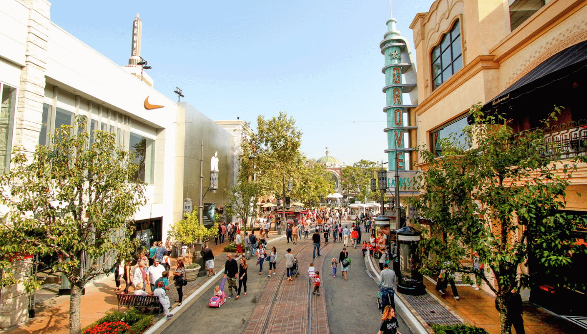 Shopping Centres in Los Angeles - The Grove Los Angeles