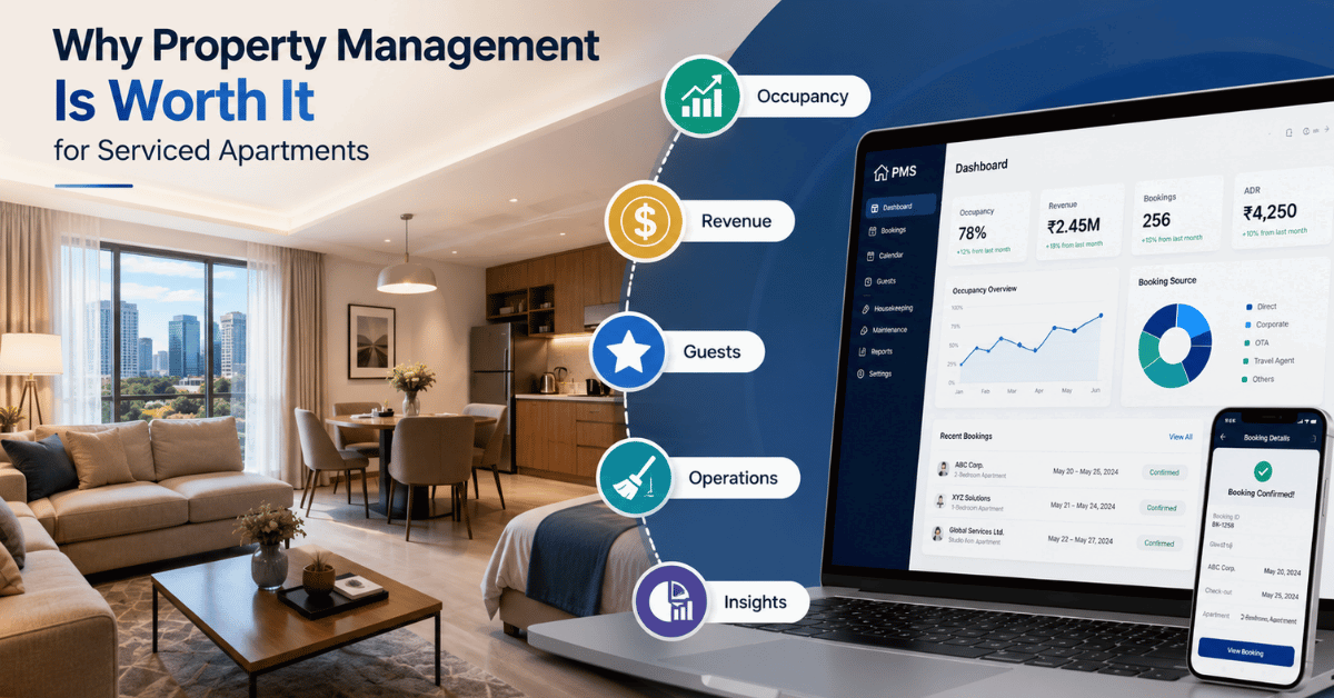 Why Property Management Is Worth It for Serviced Apartments