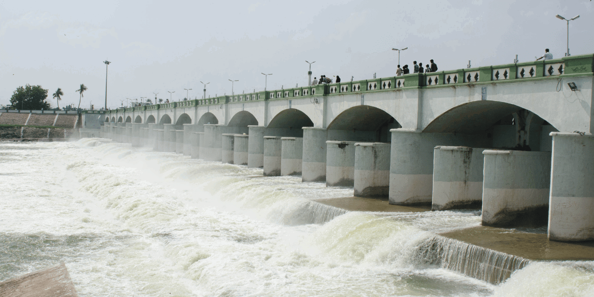 Kallanai Dam in Trichy - PAJASA Apartments
