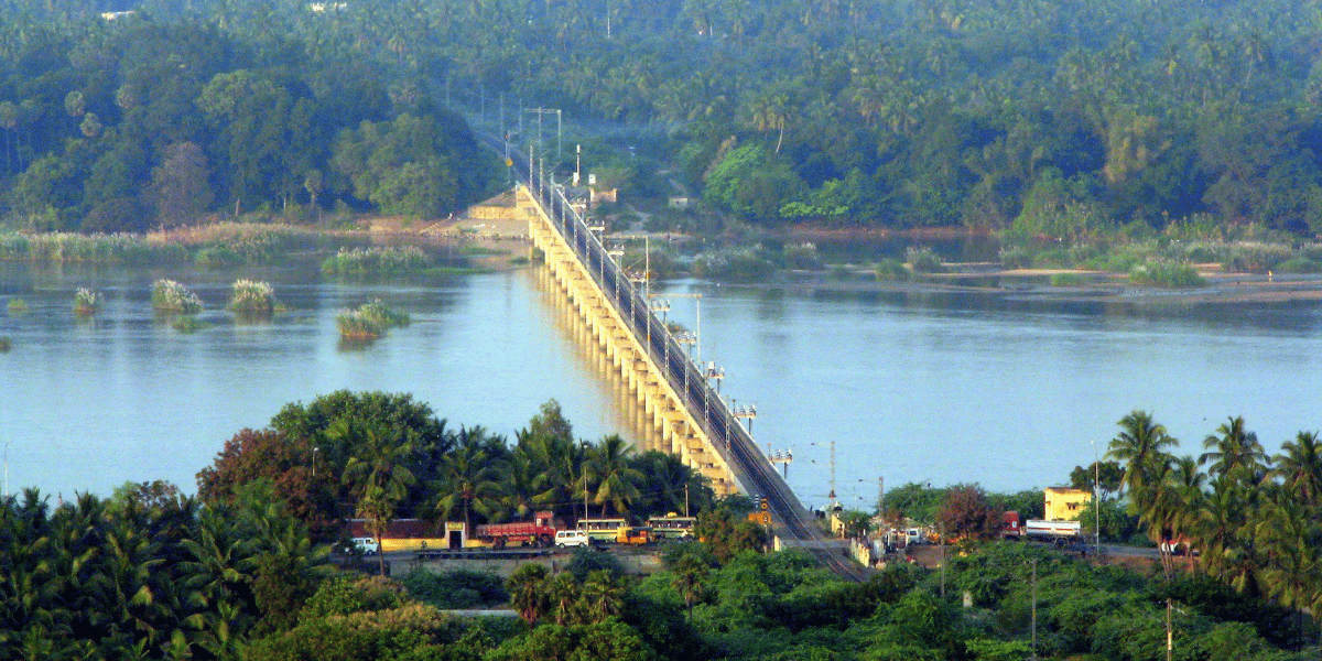 Kaveri River Trichy - PAJASA Apartments