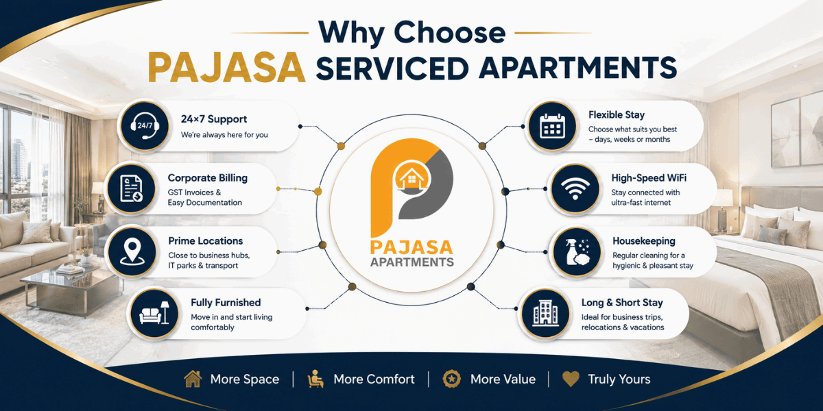 Serviced Aapartments in Goregoan - PAJASA Apartments