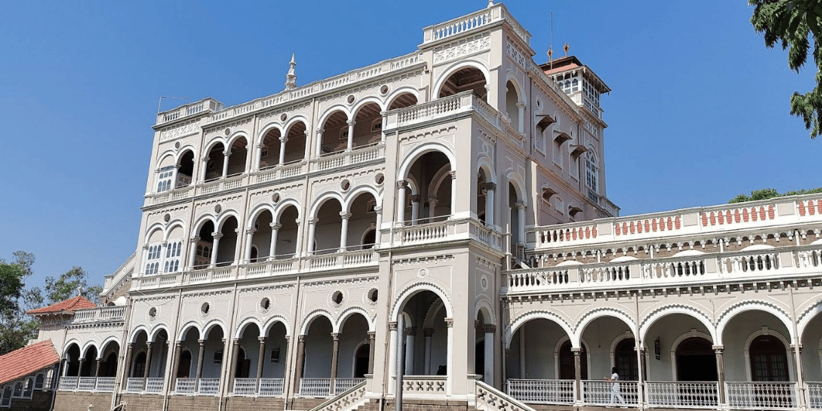 Aga Khan Palace historic landmark in Pune Maharashtra